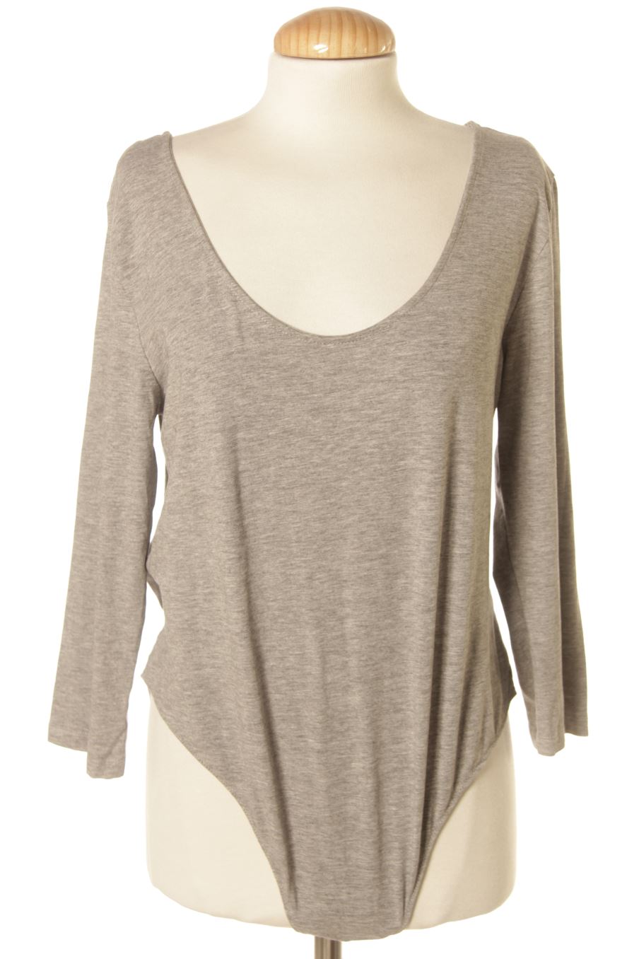 Body H&M de la taille XL, de couleur gris