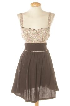 Vestido casual S Apricot