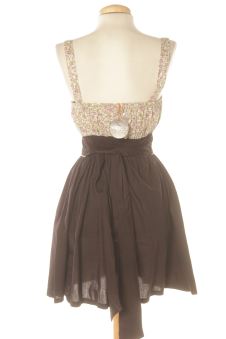 Vestido casual S Apricot