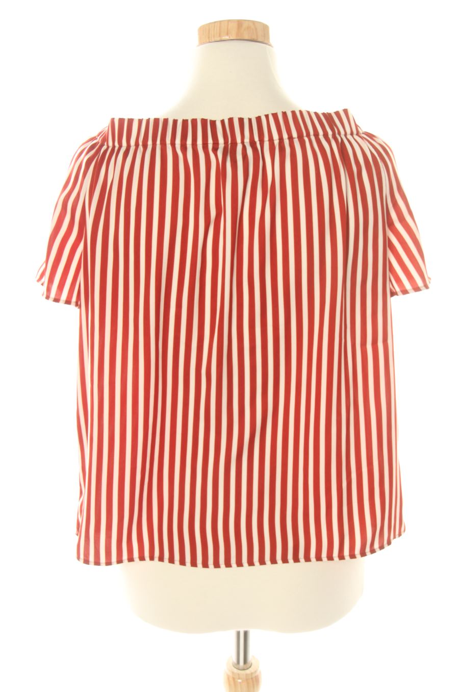 Blouse à manches courtes H&M de la taille 34, de couleur rayures