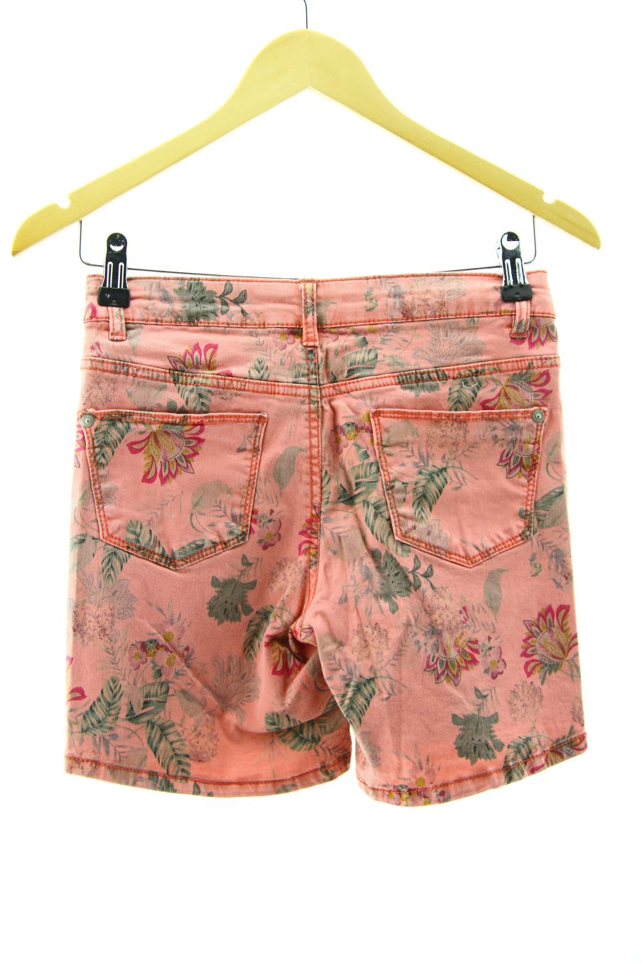 Shorts Camaieu de la taille 34, de couleur fleurs de denim