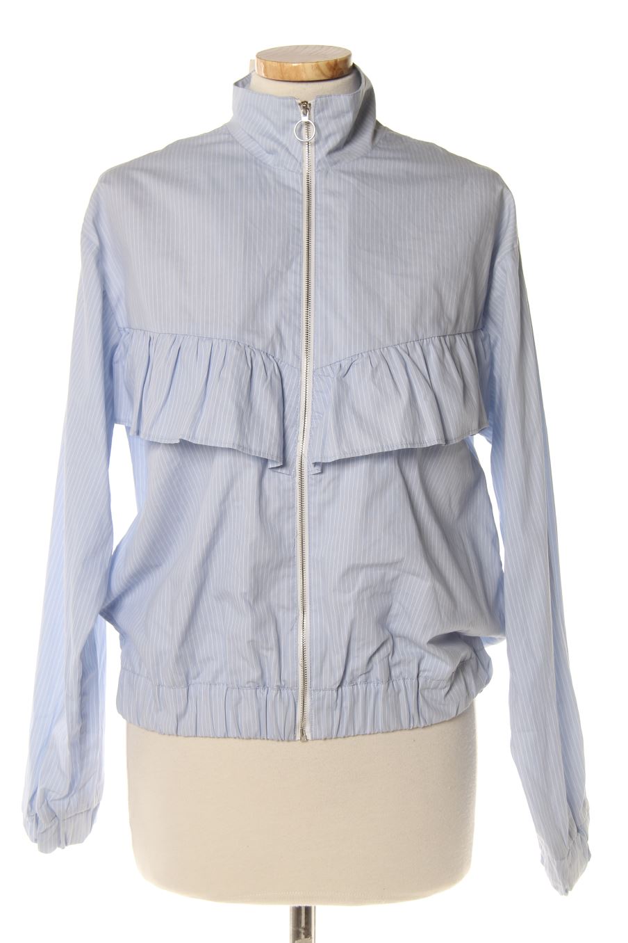 Blouson Pull & Bear de la taille S, de couleur rayures