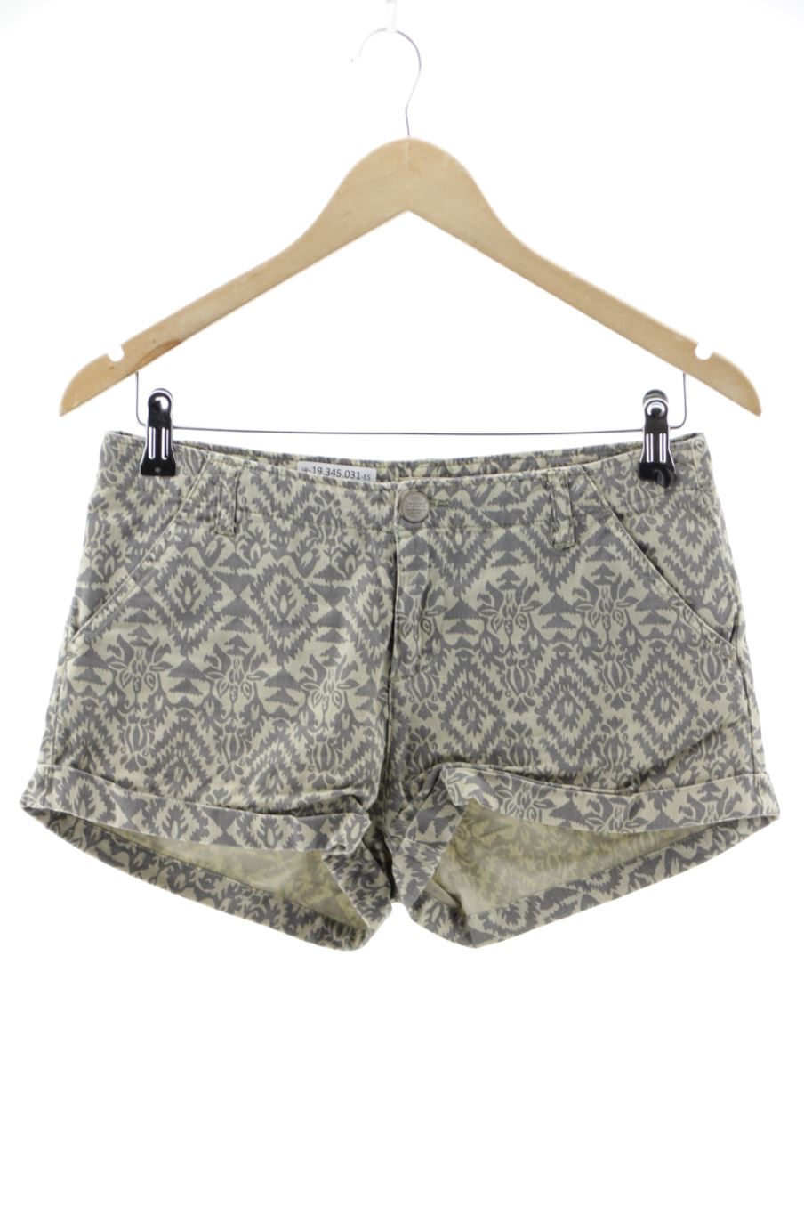 Shorts Green coast de la taille 36, de couleur gris