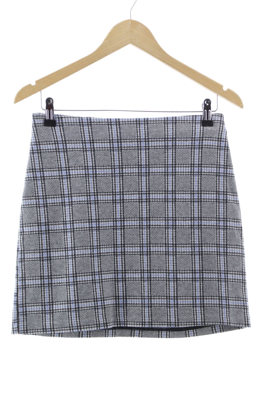 Falda de H&M de la talla M, de color cuadros