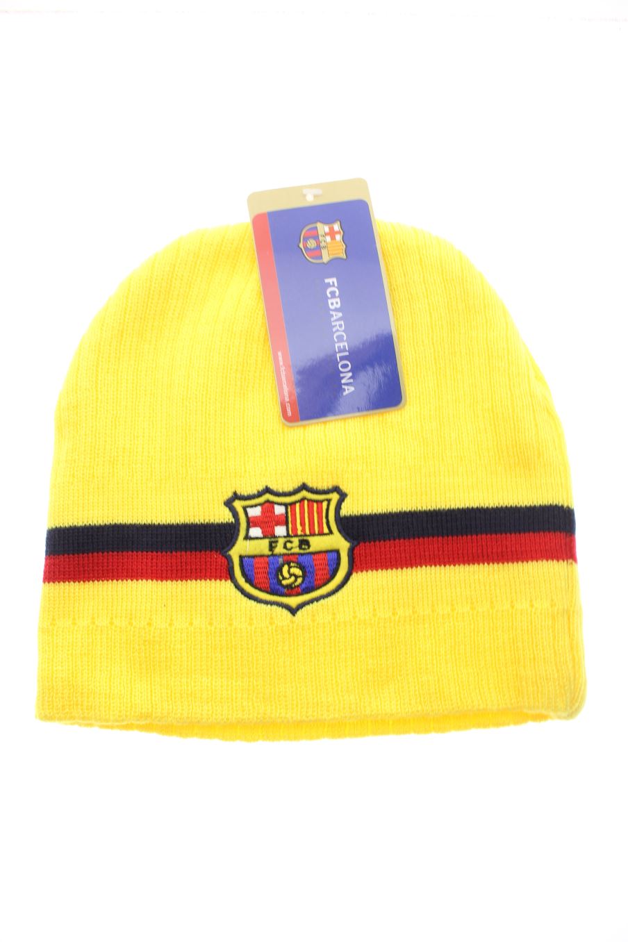 Gorro de FCBarcelona de la talla 5-8 años con etiqueta