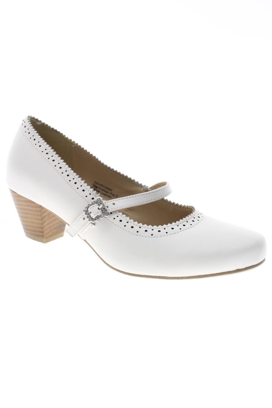 Chaussures à talons de Hirschkogel de la taille 41, de couleur blanc de