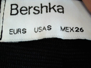 Pantalón Casual de Bershka de la talla S, de color negro