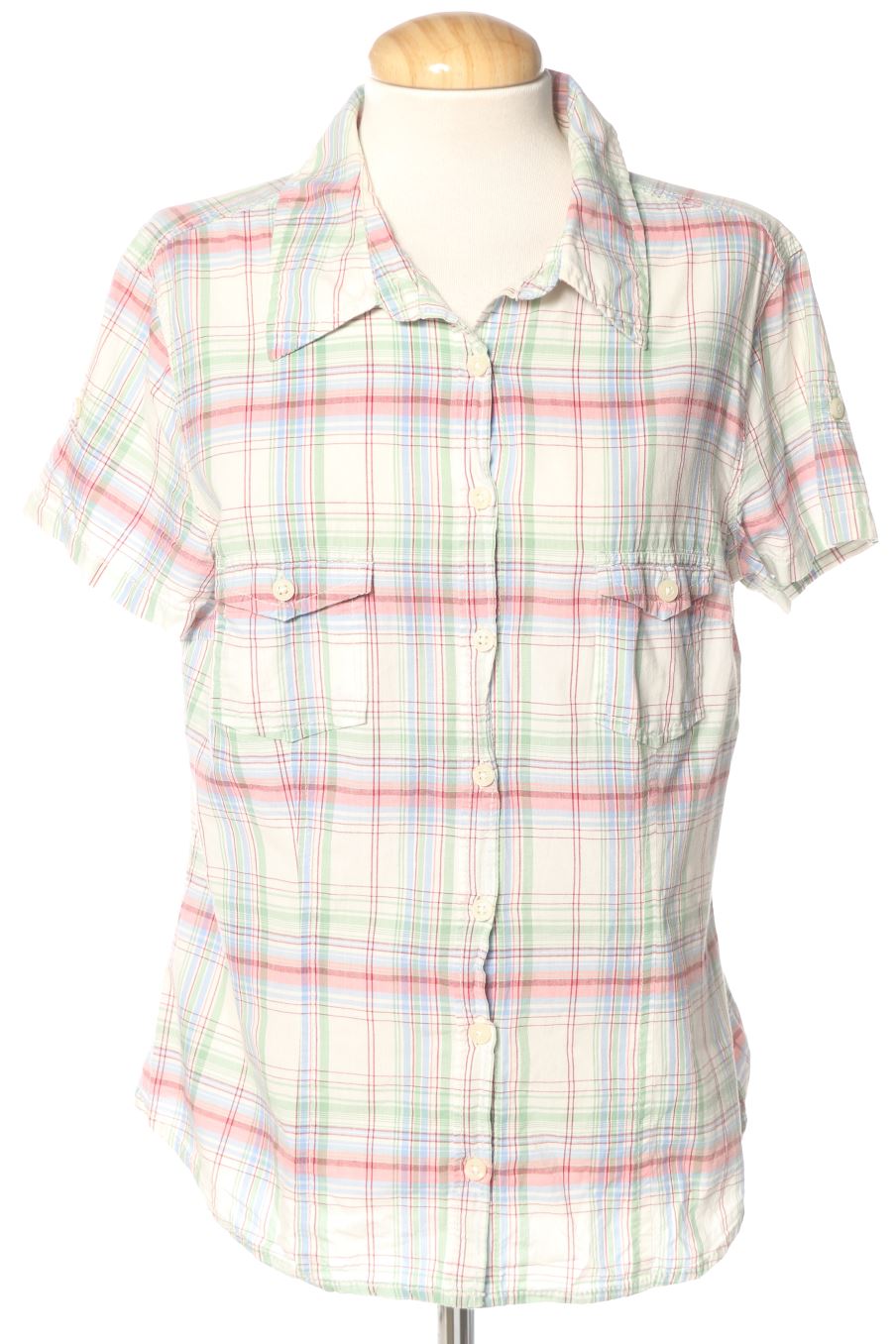 Camisa de H&M de la talla 42, de color cuadros