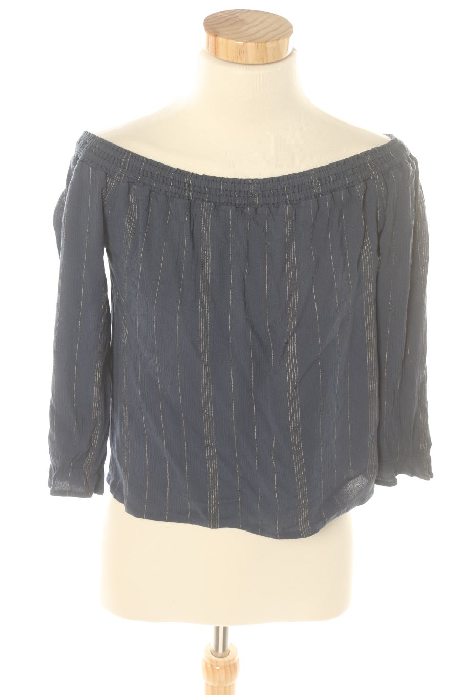 Blouse à manches longues Menëlle de la taille XS, de couleur bleu
