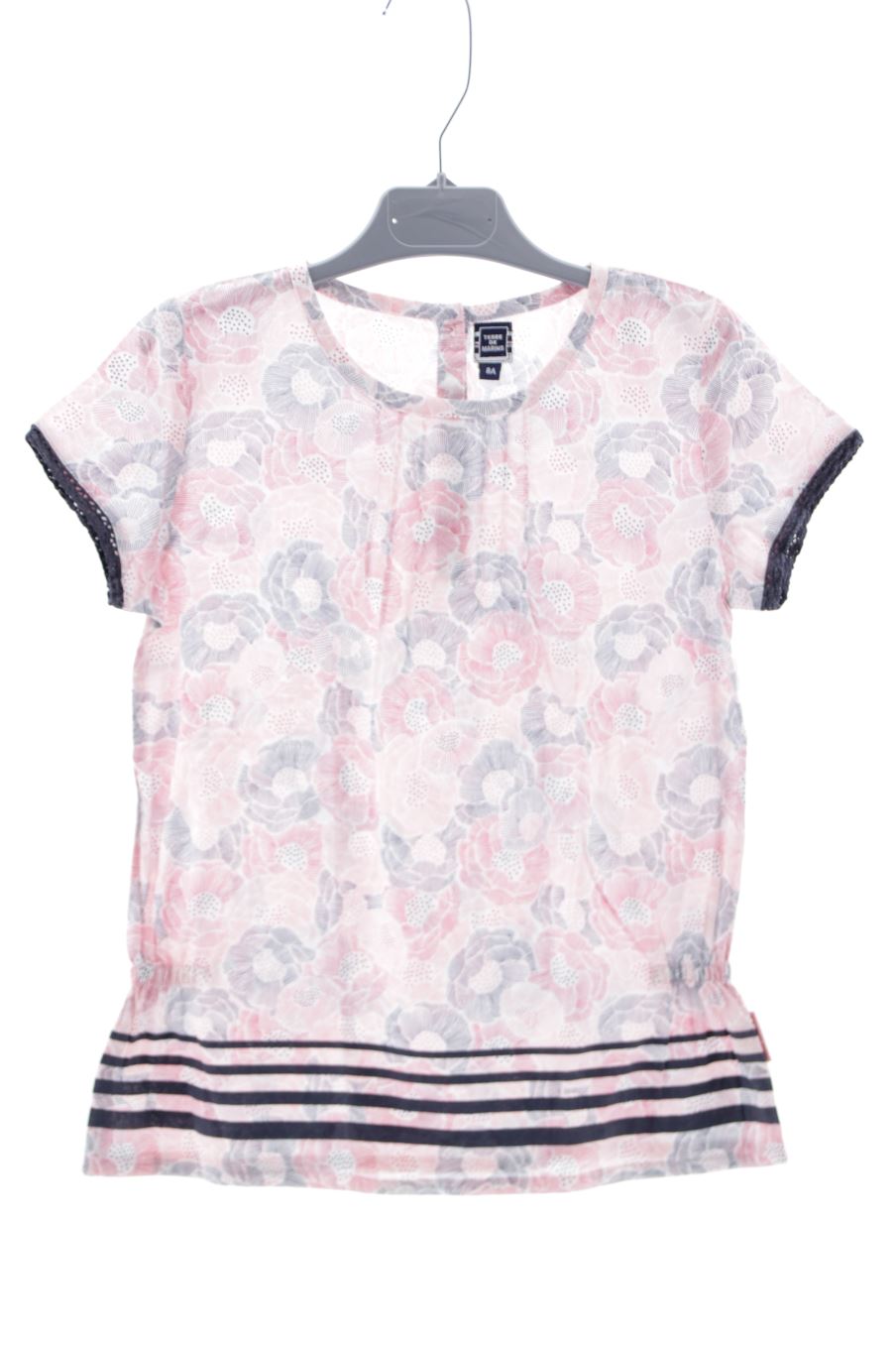 Blouse à manches courtes Terre de Marins de la taille 8 ans de seconde main