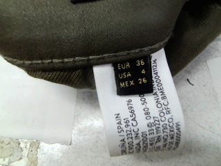 Hose von Massimo Dutti Größe 36, Farbe Grün, für