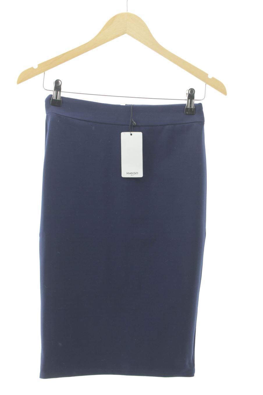 Jupe Mango de la taille XS, de couleur bleu marine