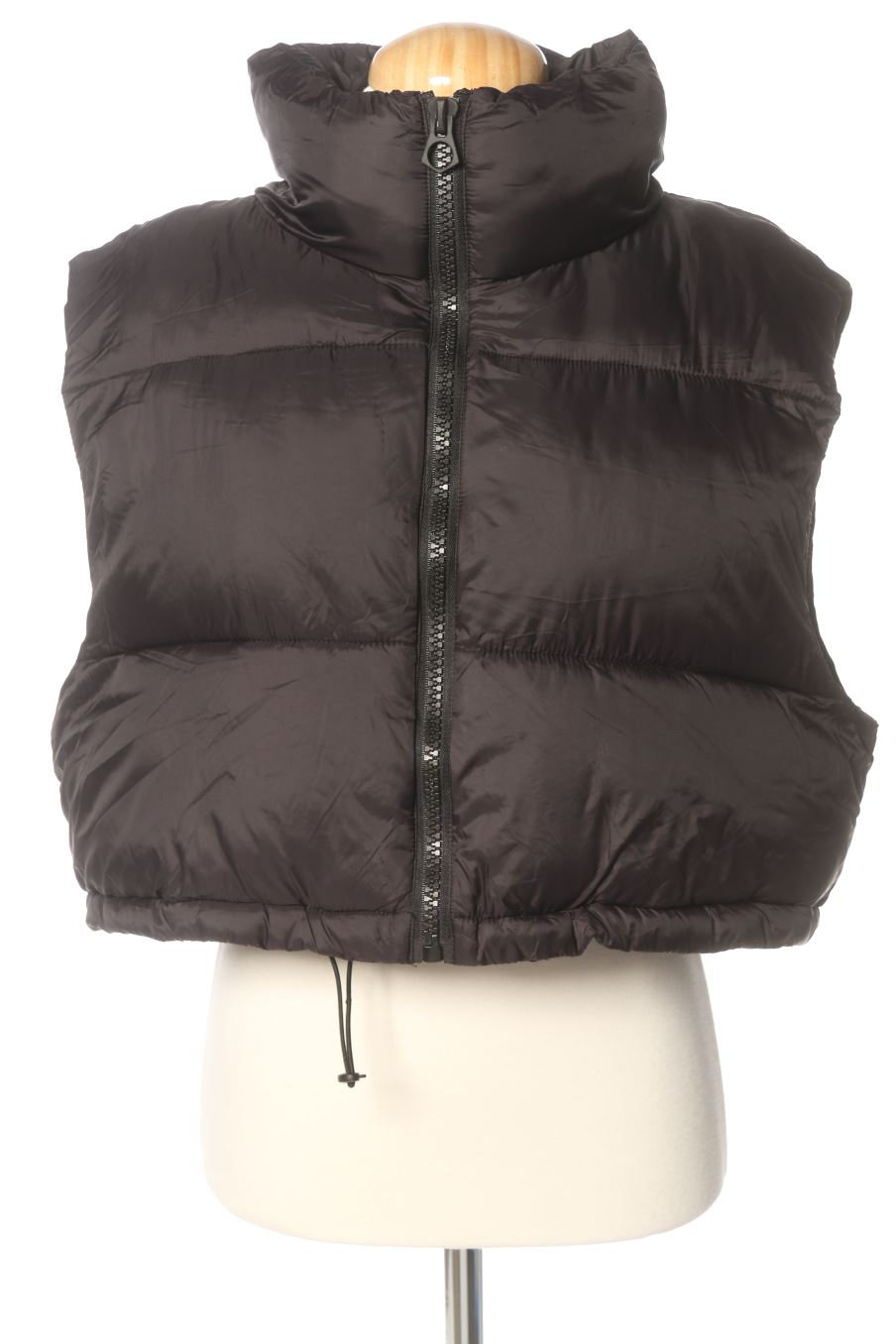 Veste sans manches Stradivarius de la taille L, de couleur noir