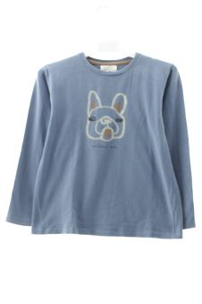 T-shirt manches longues 8 ans Bonnet a Pompon