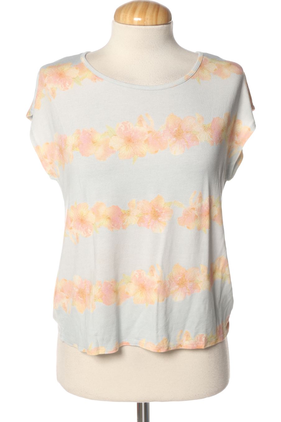 Top de kling de la talla S, de color estampado