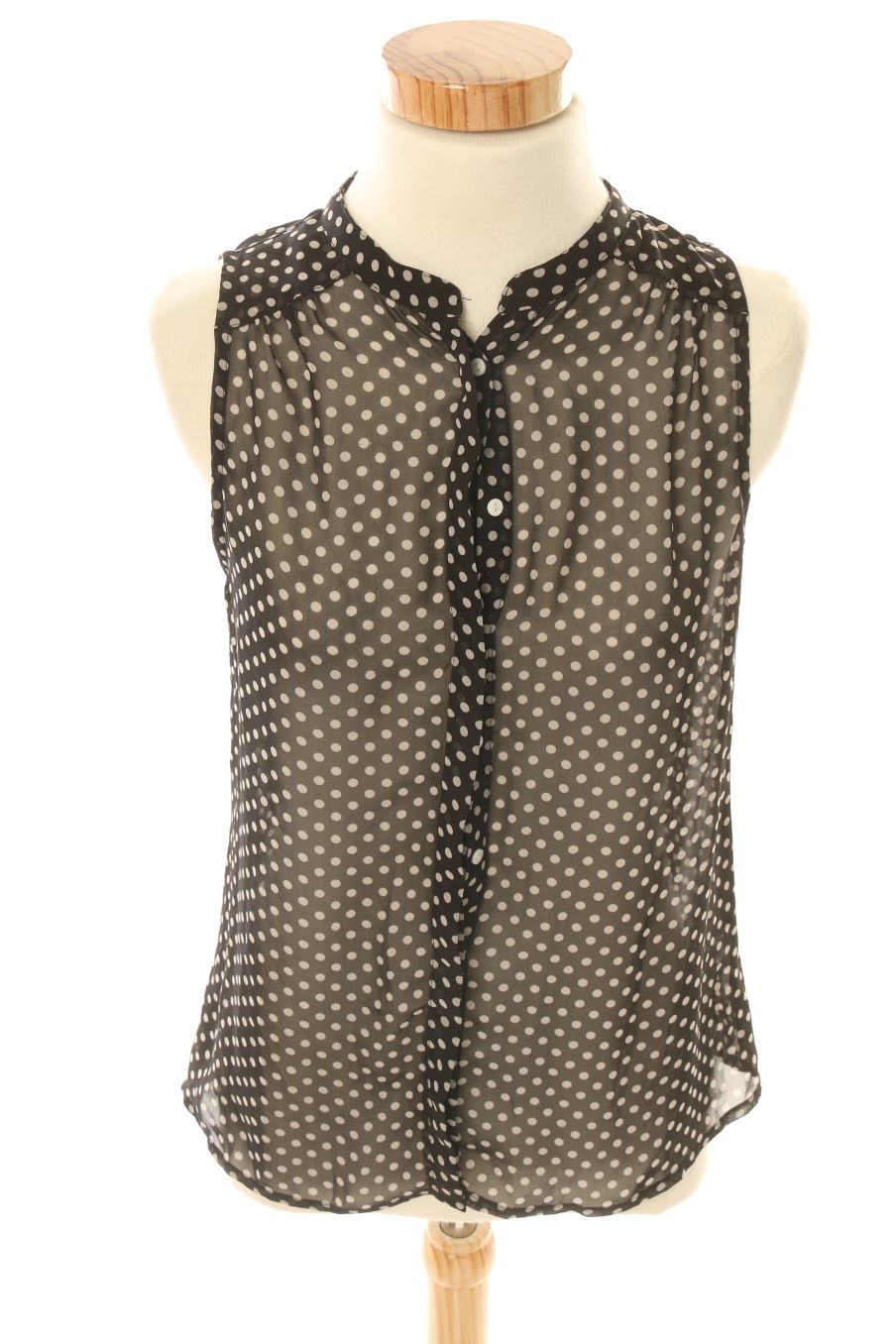 Camisa sin mangas de modac&j de la talla S, de color negro