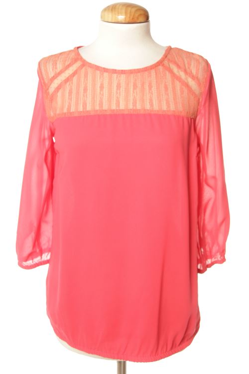 Blusa a maniche lunghe