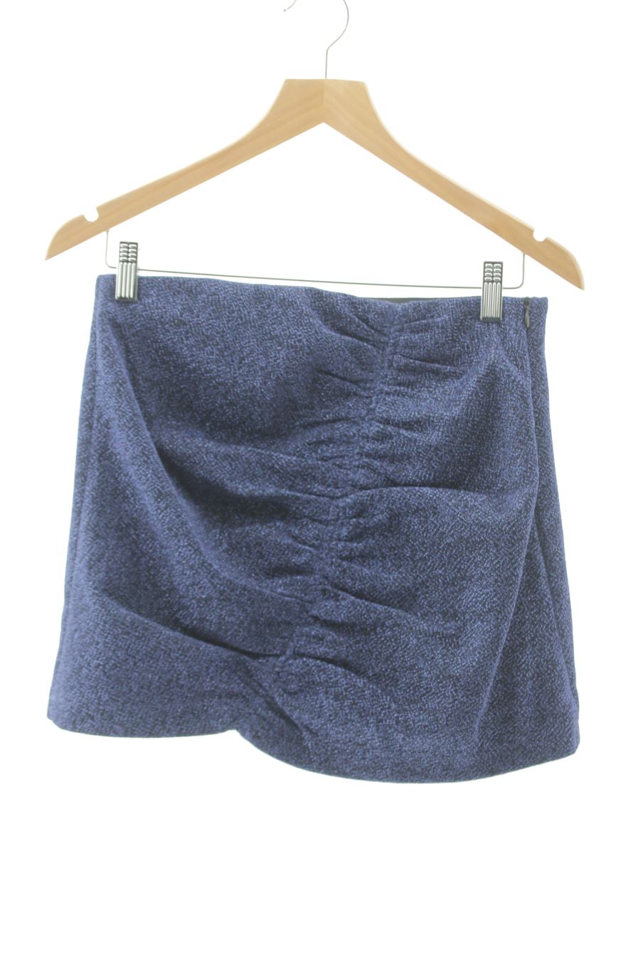 Jupe trf (ZARA) de la taille L, de couleur bleu