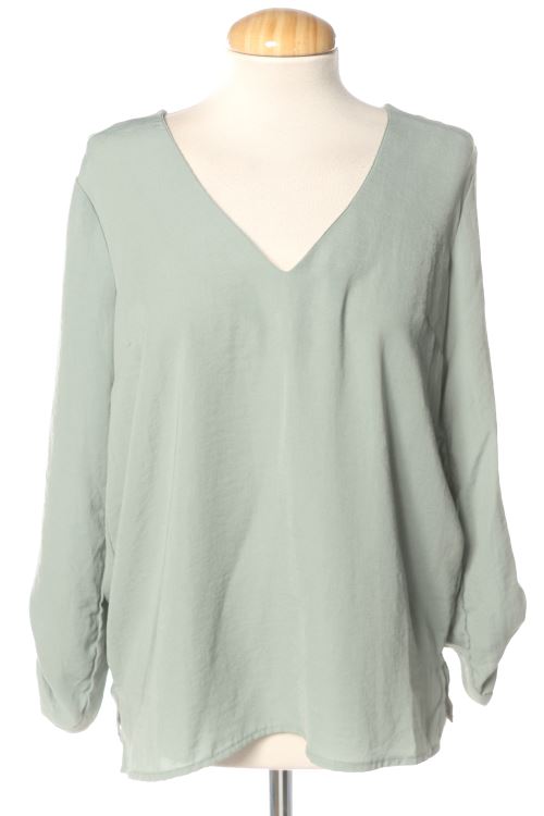 Blusa a maniche lunghe
