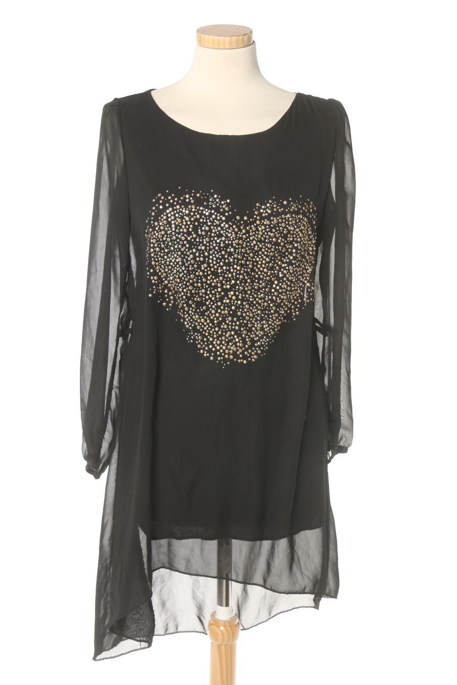 Robe casual VANILLA de la taille S, de couleur noir
