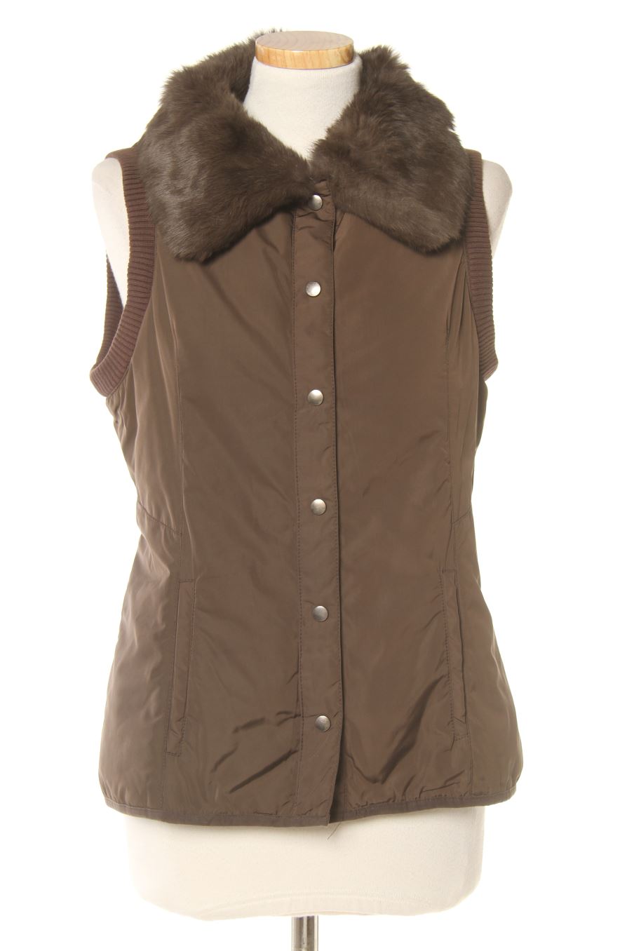 Veste sans manches Amitié de la taille 40, de couleur marron