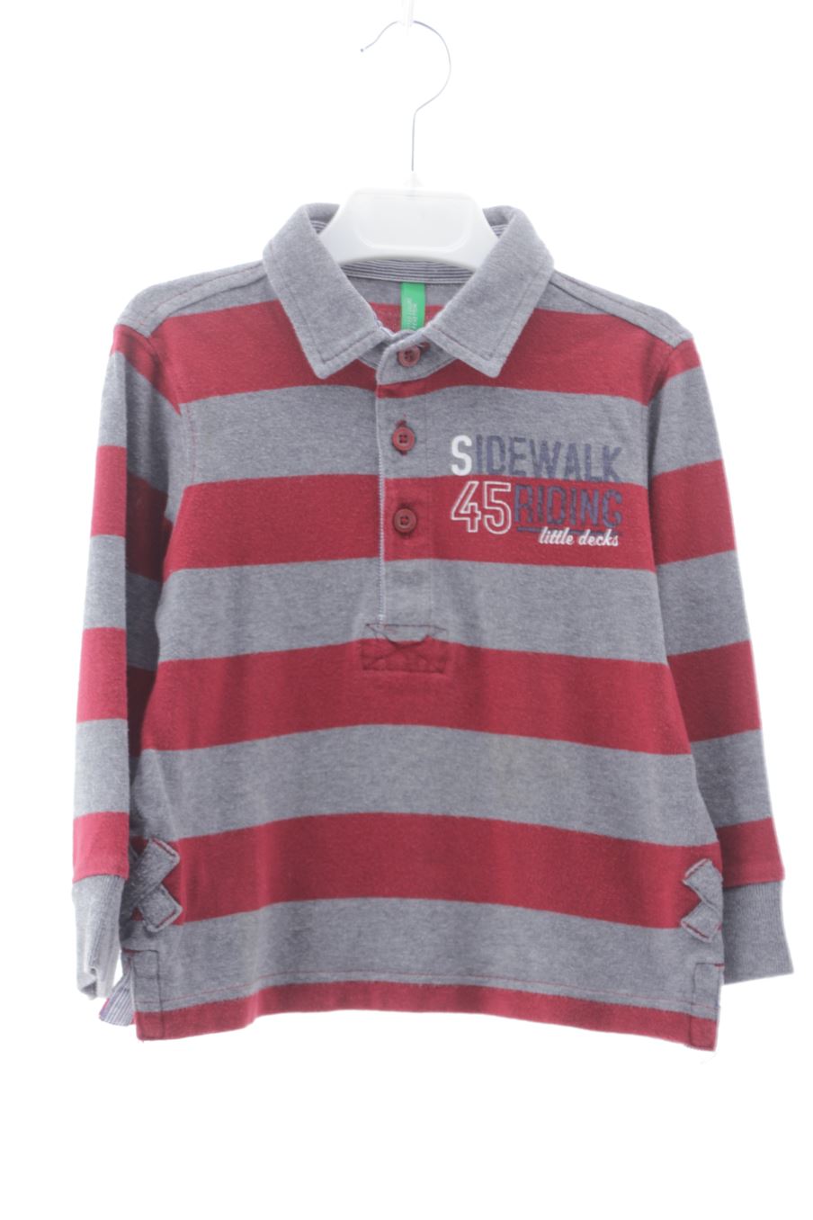 Polo de manga larga de Benetton de la talla 3 años de segunda mano