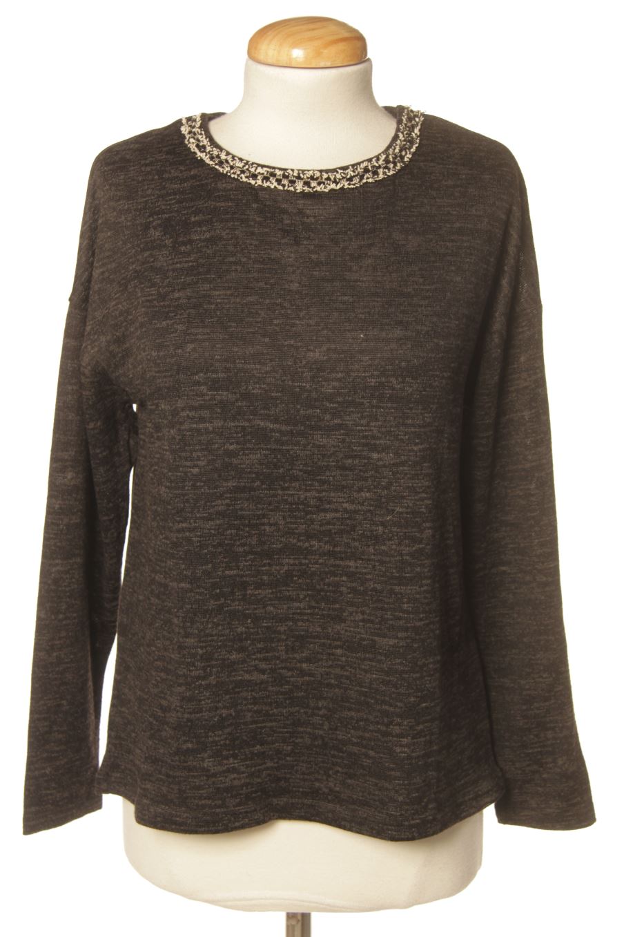 Pull Springfield de la taille S, de couleur gris