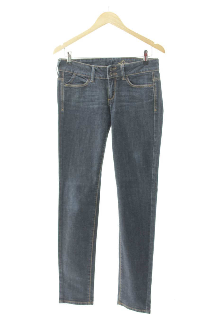 Jeans Mango de la taille 38, de couleur bleu de denim