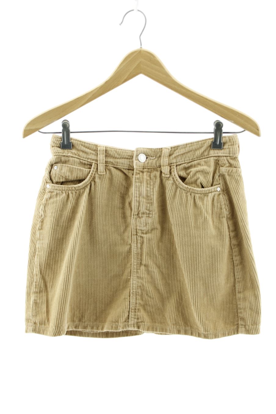Falda de Bershka de la talla S, de color marrón