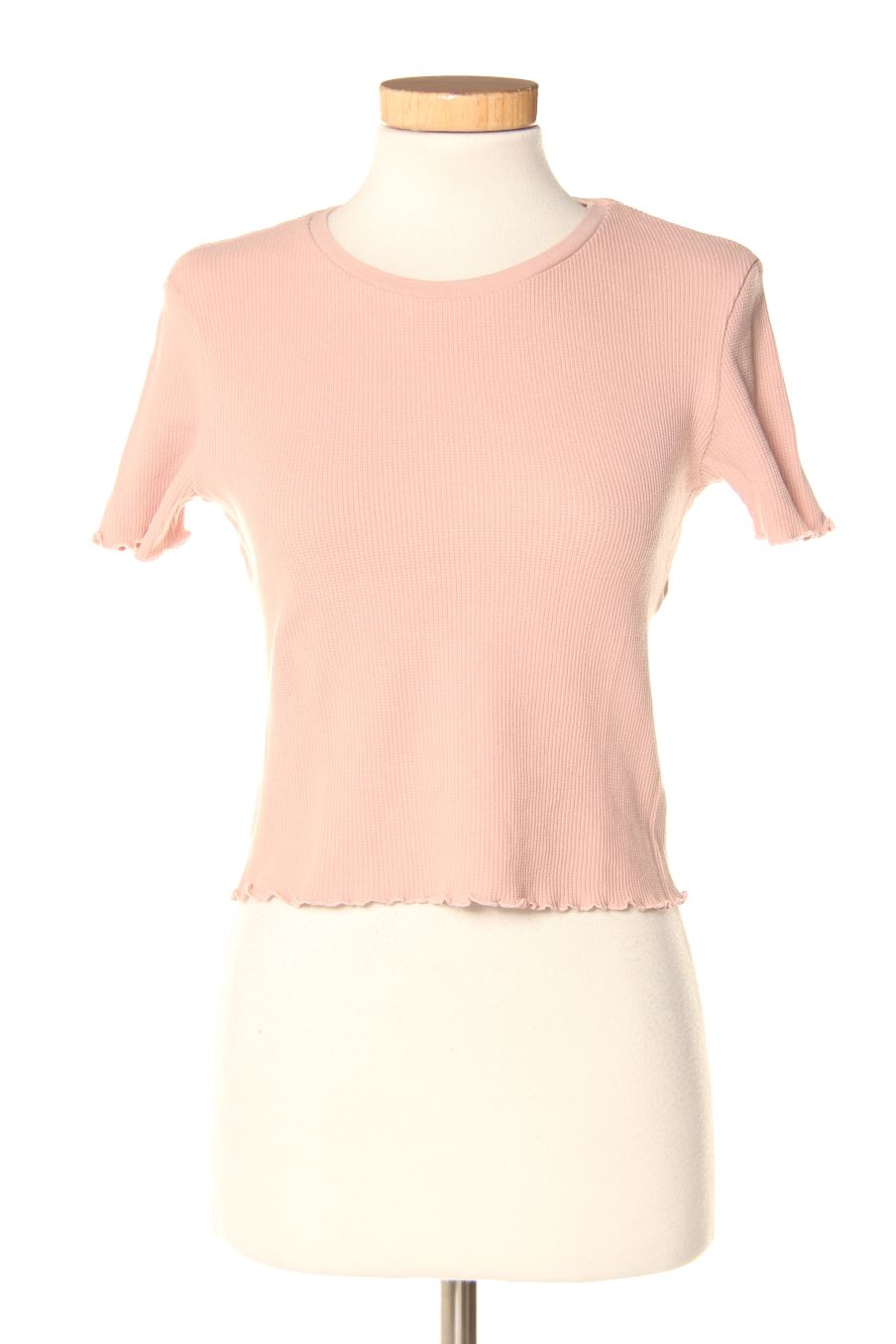 T-shirt Pull & Bear de la taille L, de couleur bordeaux