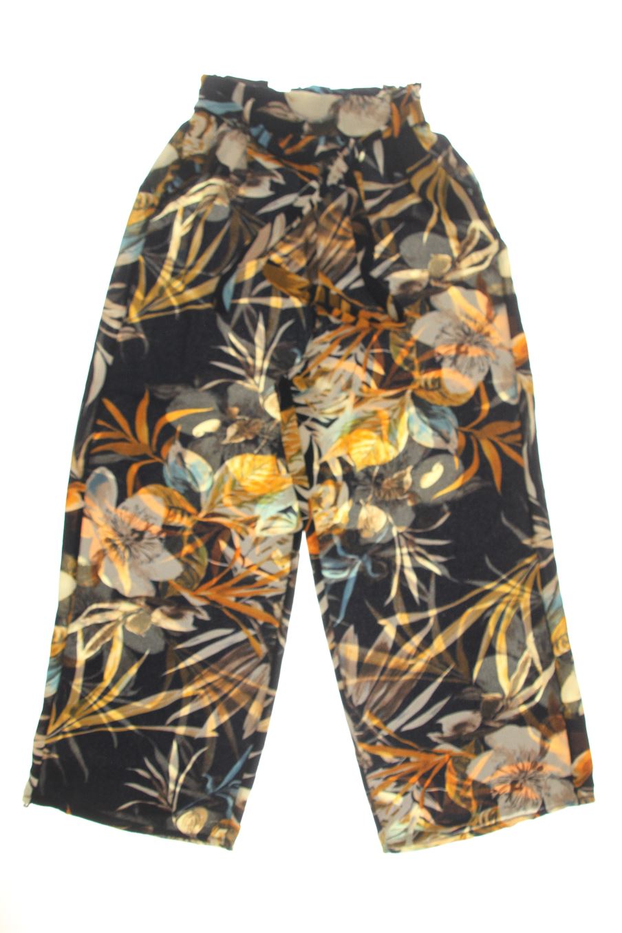 Pantalón Casual de Made in italy de la talla XS, de color flores