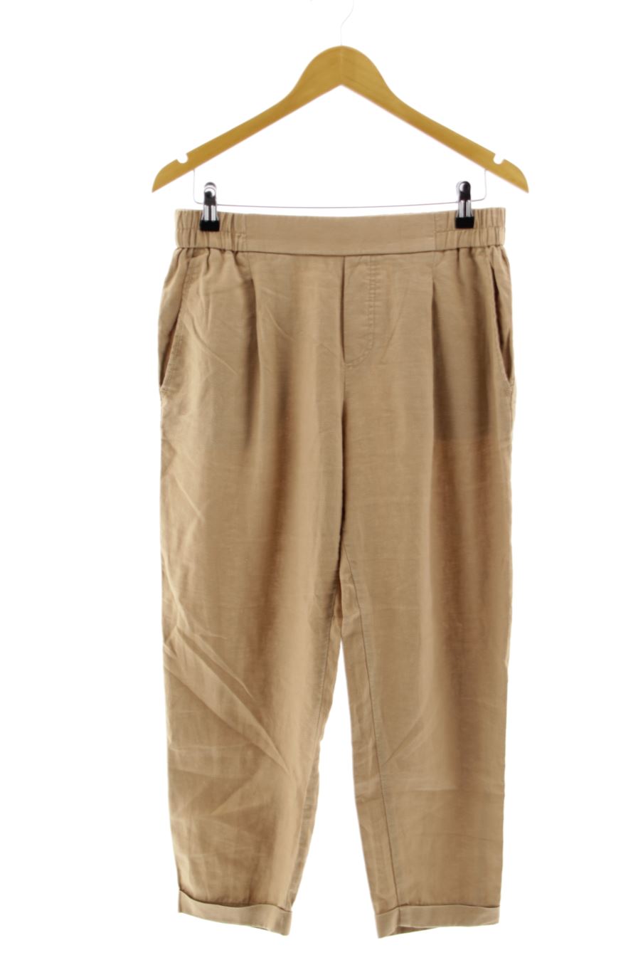 Pantalón Casual de Benetton de la talla M, de color marrón