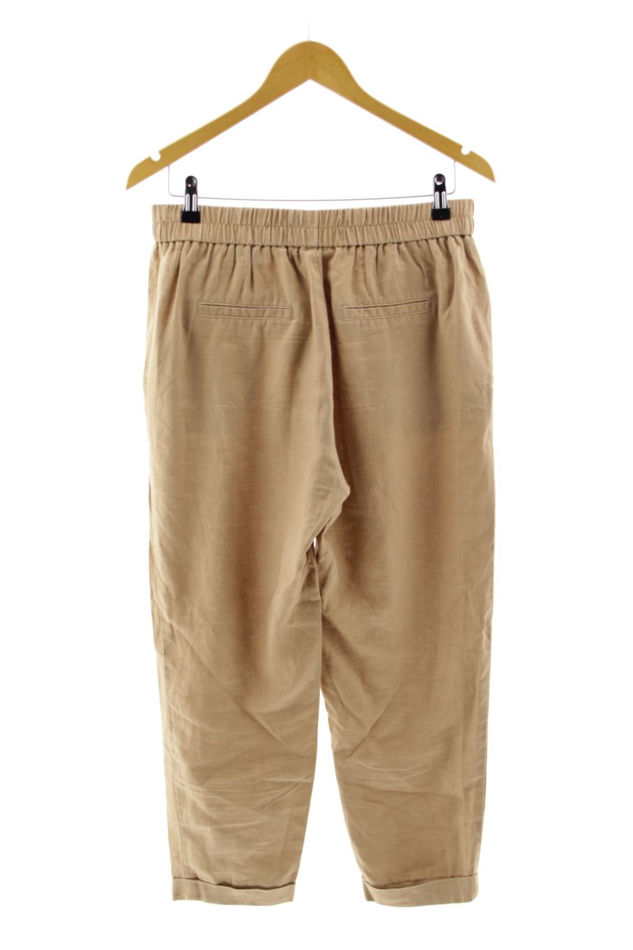 Pantalón Casual de Benetton de la talla M, de color marrón