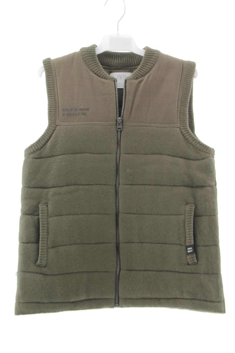 Chaleco de tela de Zara de la talla 9 años de segunda mano