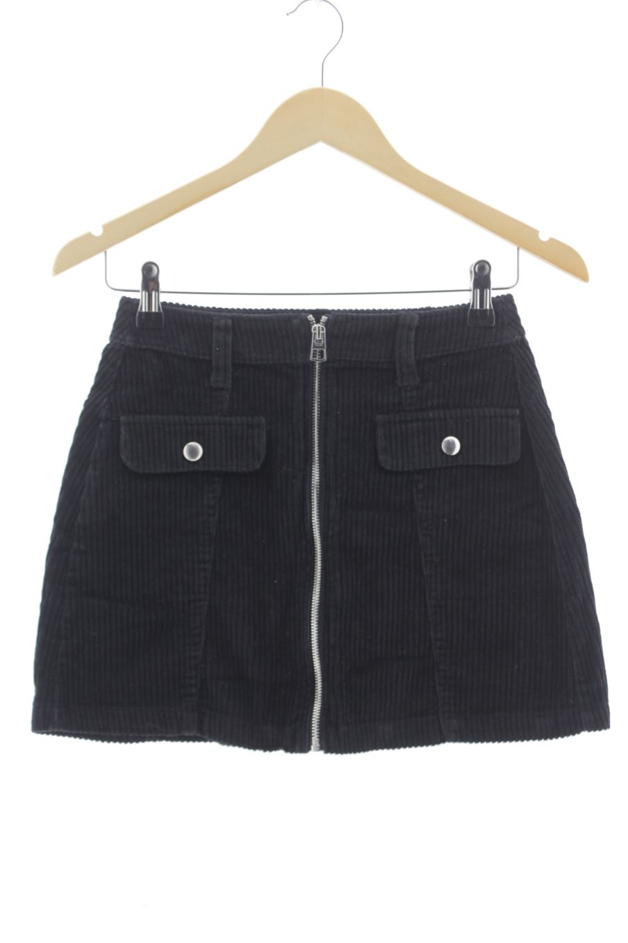 Falda de Bershka de la talla XS, de color negro