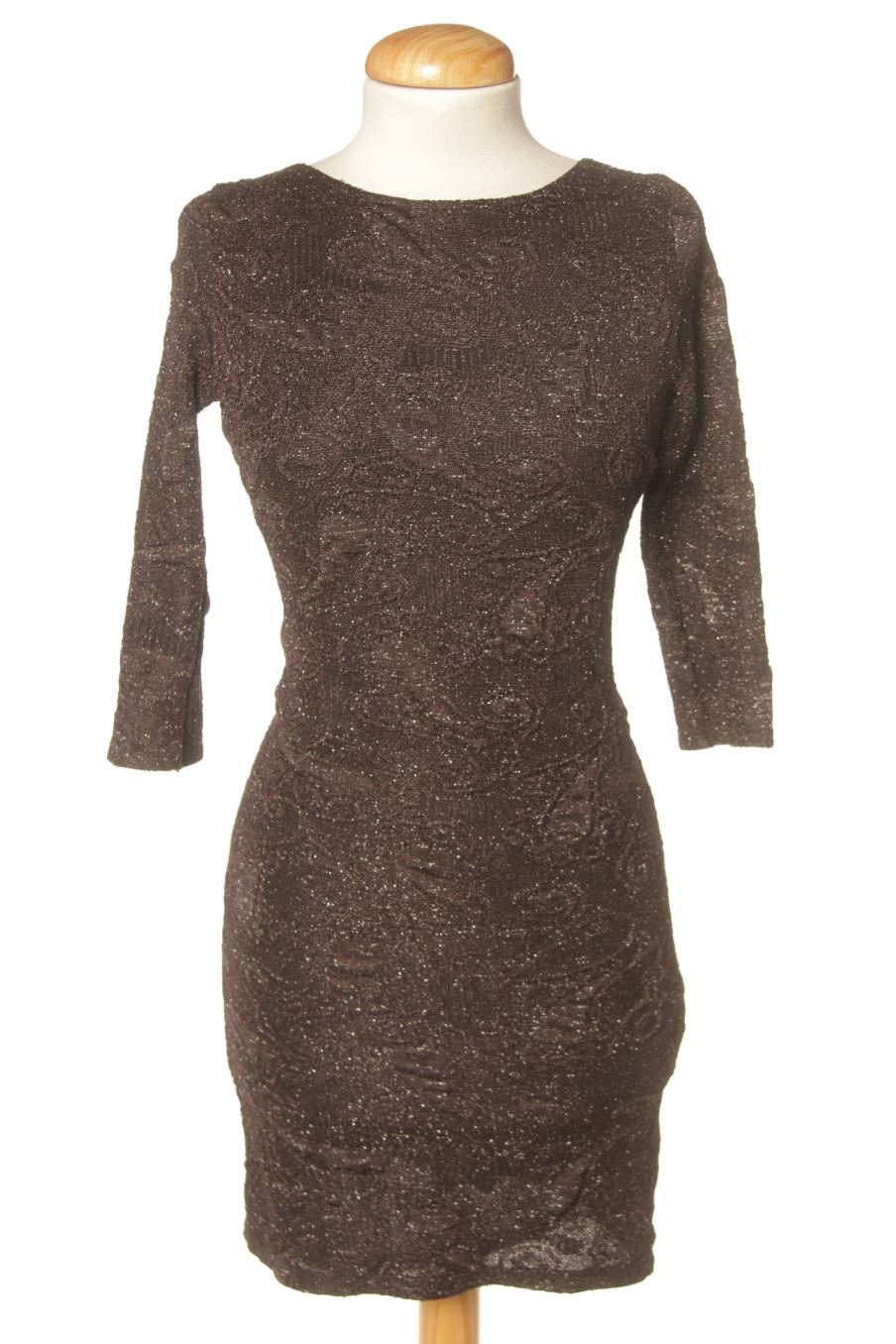 Vestido casual de Trafaluc de la talla S, de color negro