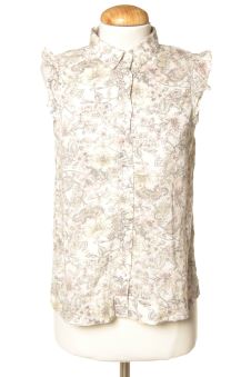 Camisa sin mangas XS Mango