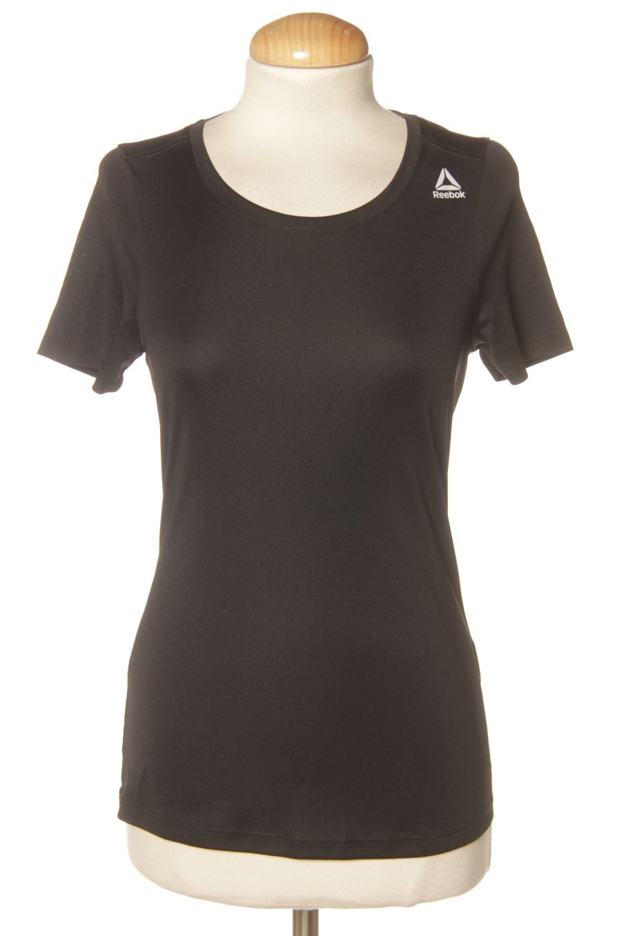 Top sport Reebok de la taille XS, de couleur noir