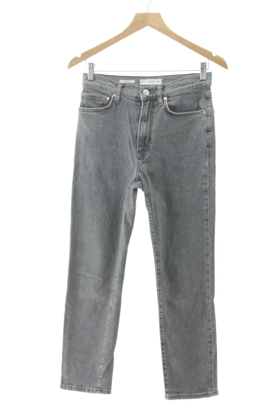 Jeans Mango de la taille 36, de couleur gris de denim