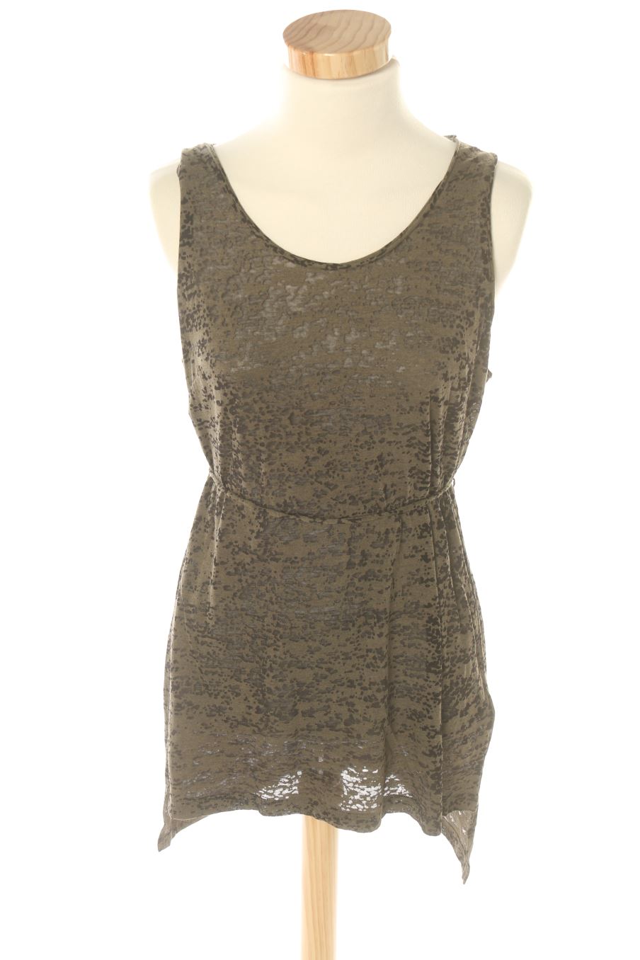Robe casual H&M de la taille S, de couleur vert