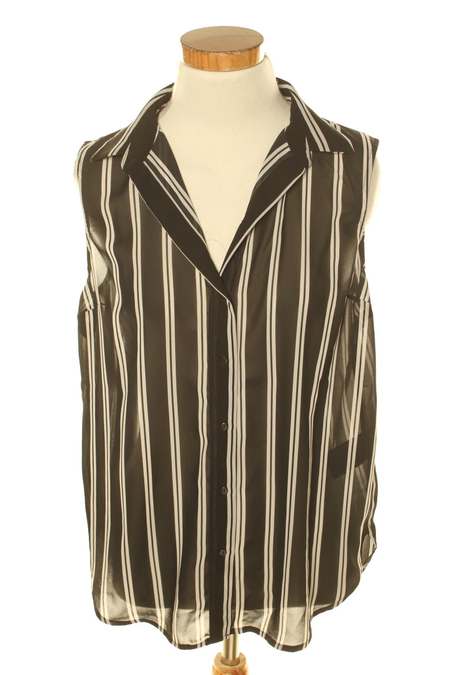 Camisa sin mangas de H&M de la talla 36, de color rayas