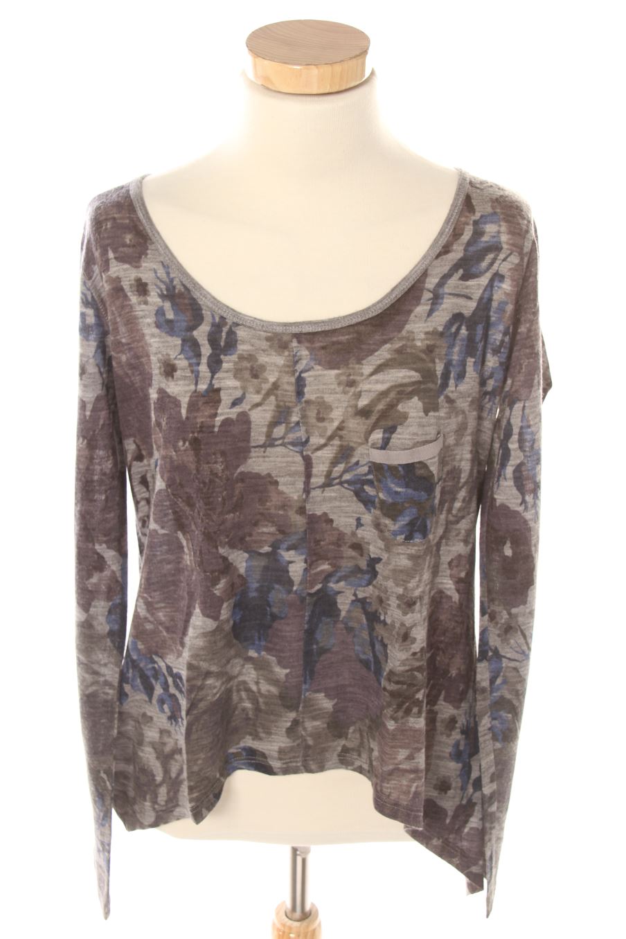 Camiseta de manga larga de Yerse de la talla S, de color flores