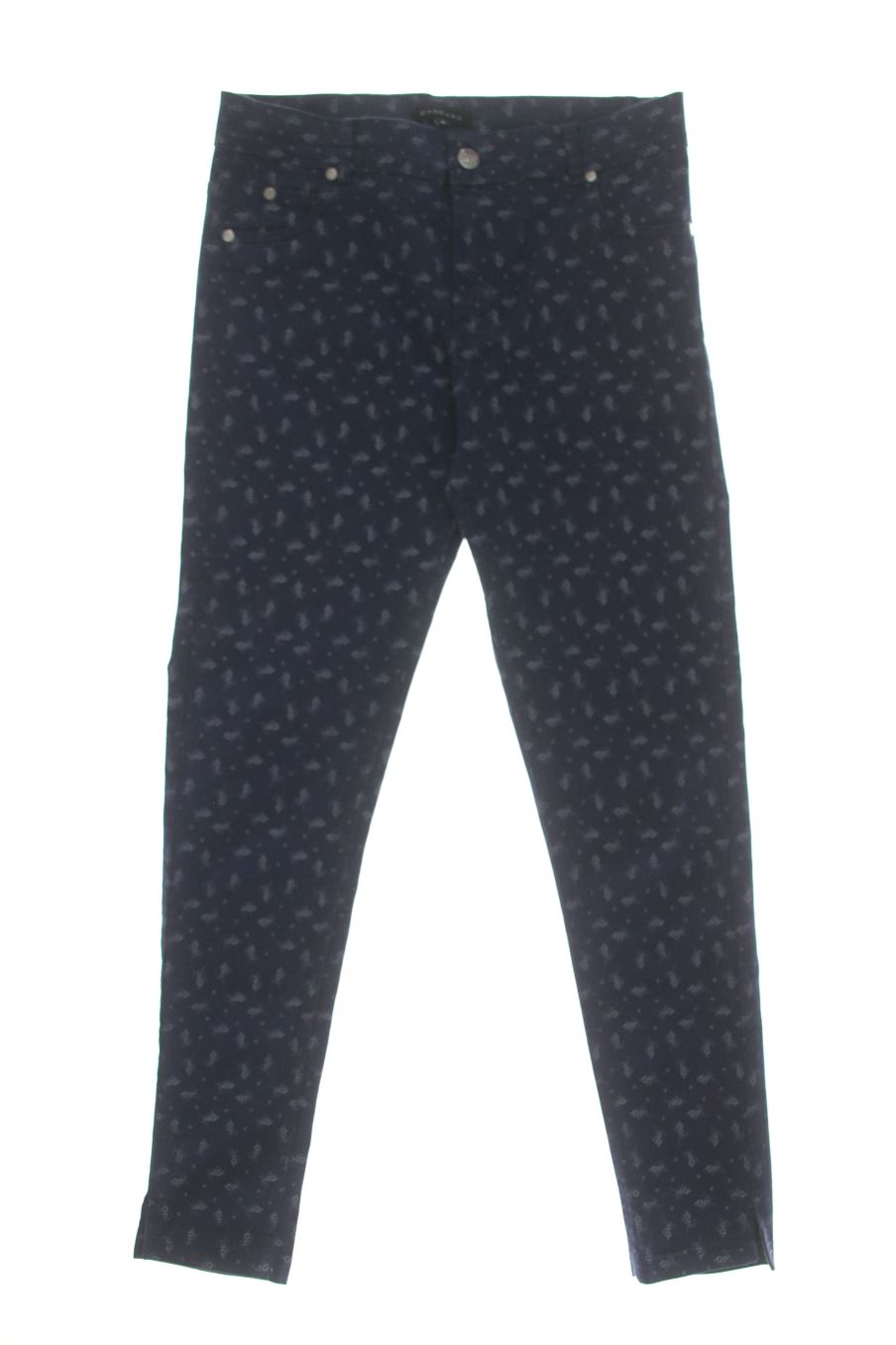 Jeans Dandara de la taille 40, de couleur bleu marine de denim