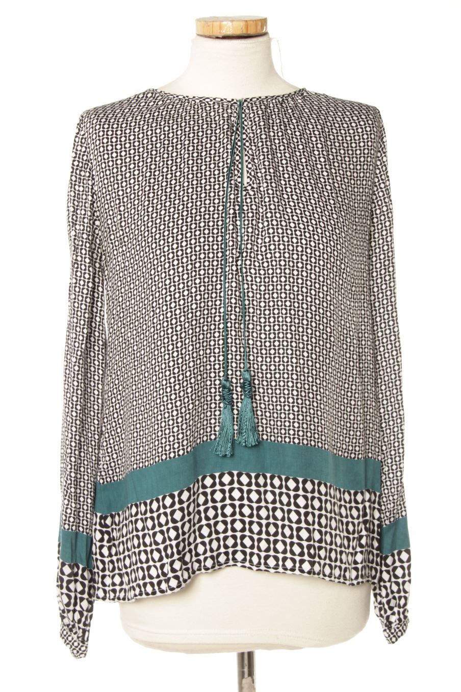 Blouse à manches longues Punt roma de la taille 38, de couleur imprimés