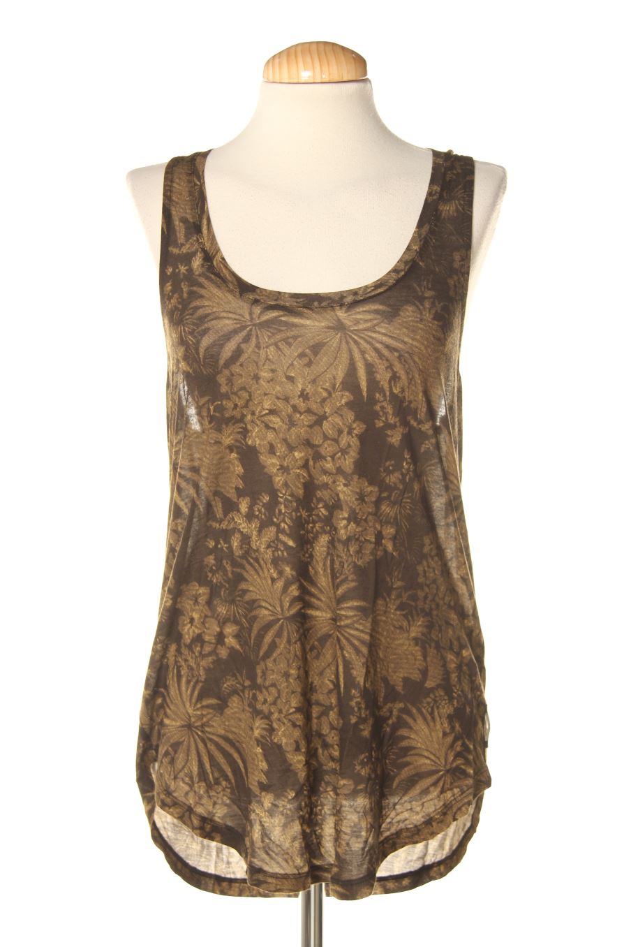 Camiseta sin mangas de Scotch & Soda de la talla M, de color verde