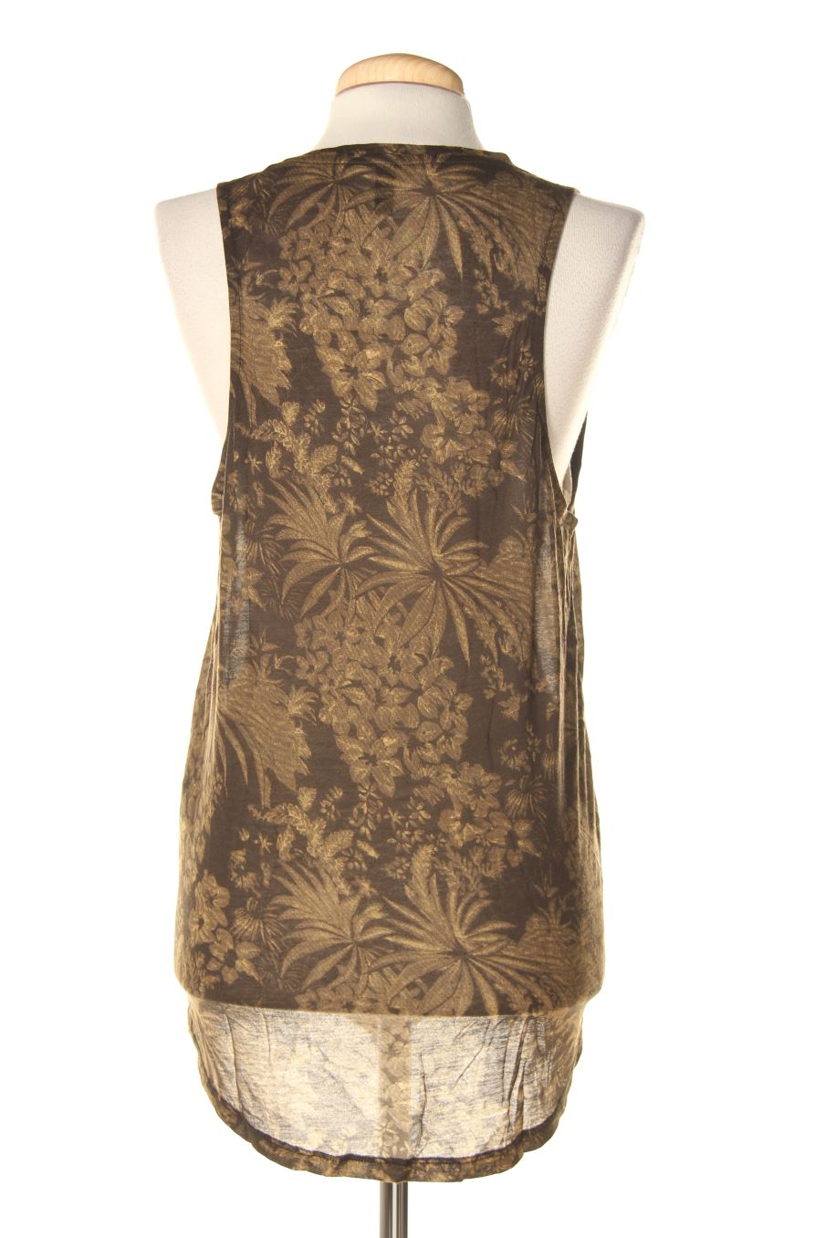 Camiseta sin mangas de Scotch & Soda de la talla M, de color verde