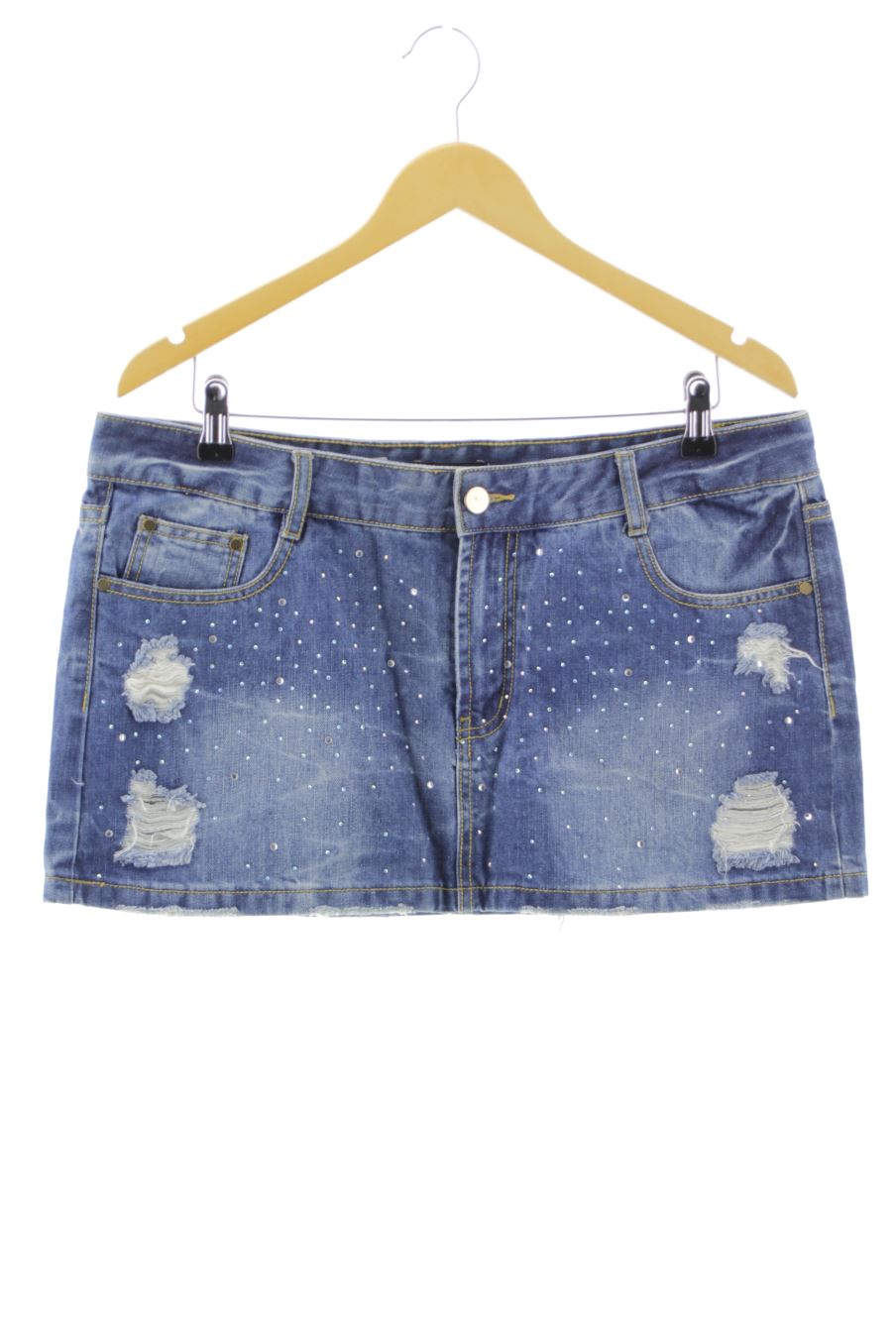 Faldas de Di-Bye de la talla 48, de color azul de ropa vaquera