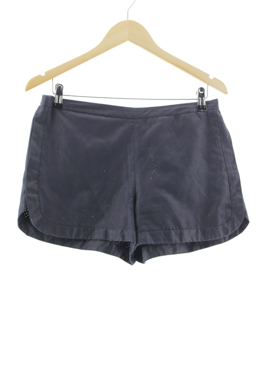 Shorts Zara de la taille M, de couleur bleu marine