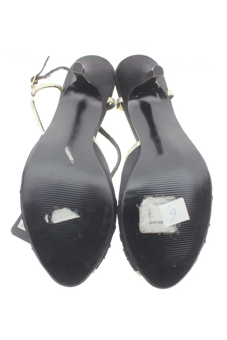 Sandalias tacon de Sfera de la talla 39, de color negro de