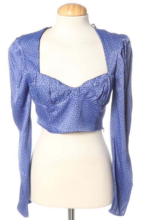 Blusa a maniche lunghe